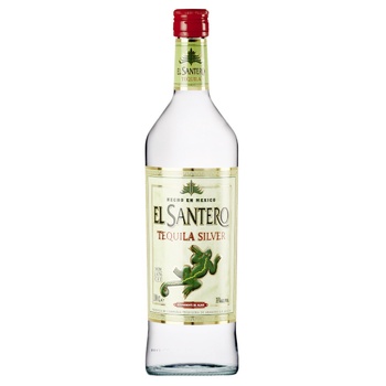 El Santero Silver Tequila 35% 1l - buy, prices for ULTRAMARKET - photo 1