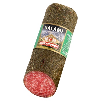 Casaponsa Salami Mini Extra Sausage in Shell of Green Pepper 270g - buy, prices for ULTRAMARKET - photo 1