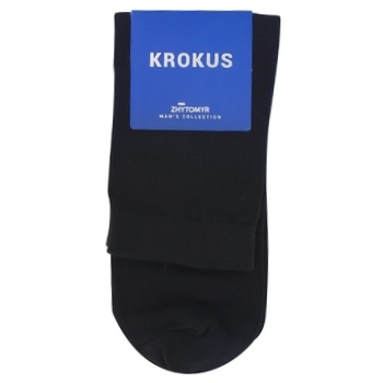 Krokus Classic High Men's Socks s.42-45 Black - buy, prices for  - photo 1