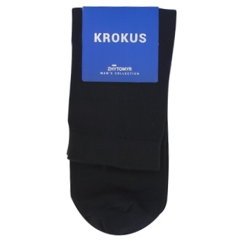 Krokus Classic High Men's Socks s.42-45 Black - buy, prices for COSMOS - photo 1