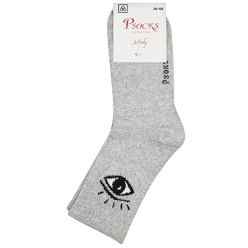 Носки женские PSocks р.36-40 глаз - купить, цены на Таврия В - фото 3