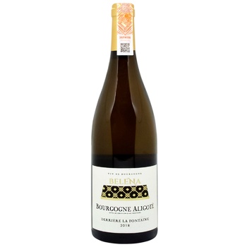 Aujoux Belena Bourgogne Aligote White Dry Wine 12% 0.75l - buy, prices for Supermarket "Kharkiv" - photo 1