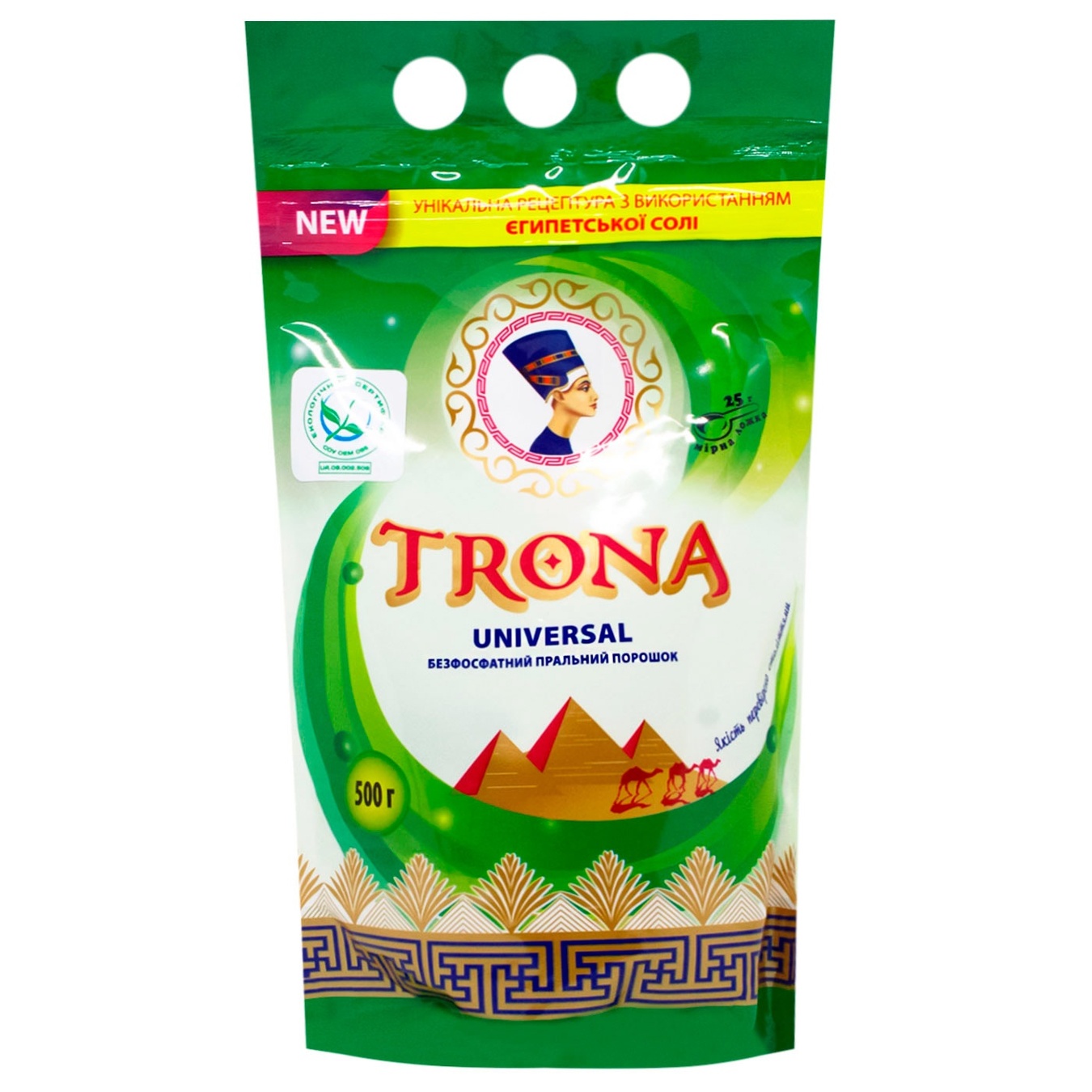 

Порошок стиральный Trona Universal безфосфатный 500г