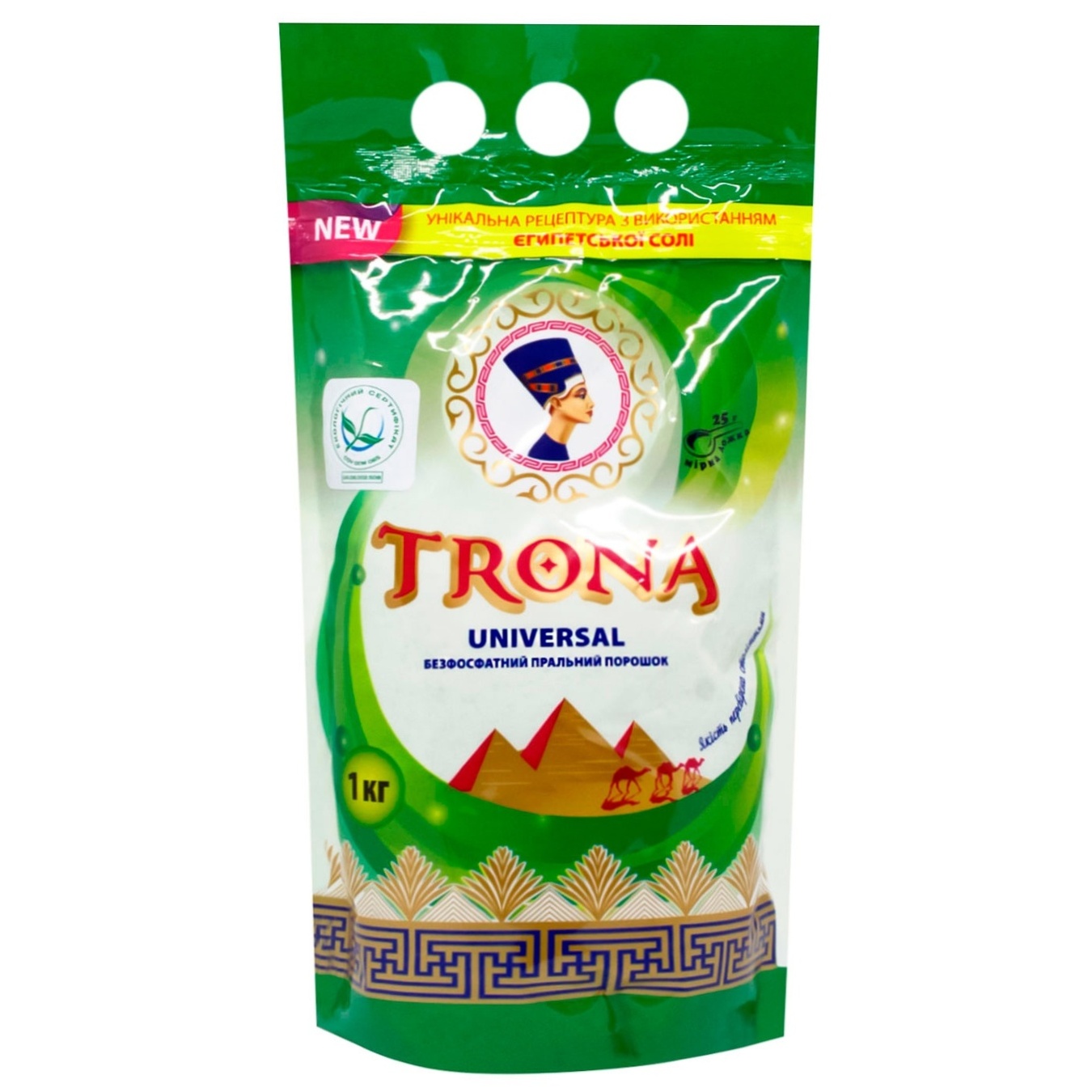 

Порошок стиральный Trona Universal безфосфатный 1кг