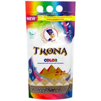 Порошок стиральный Trona Color безфосфатный 1кг - купить, цены на - фото 1