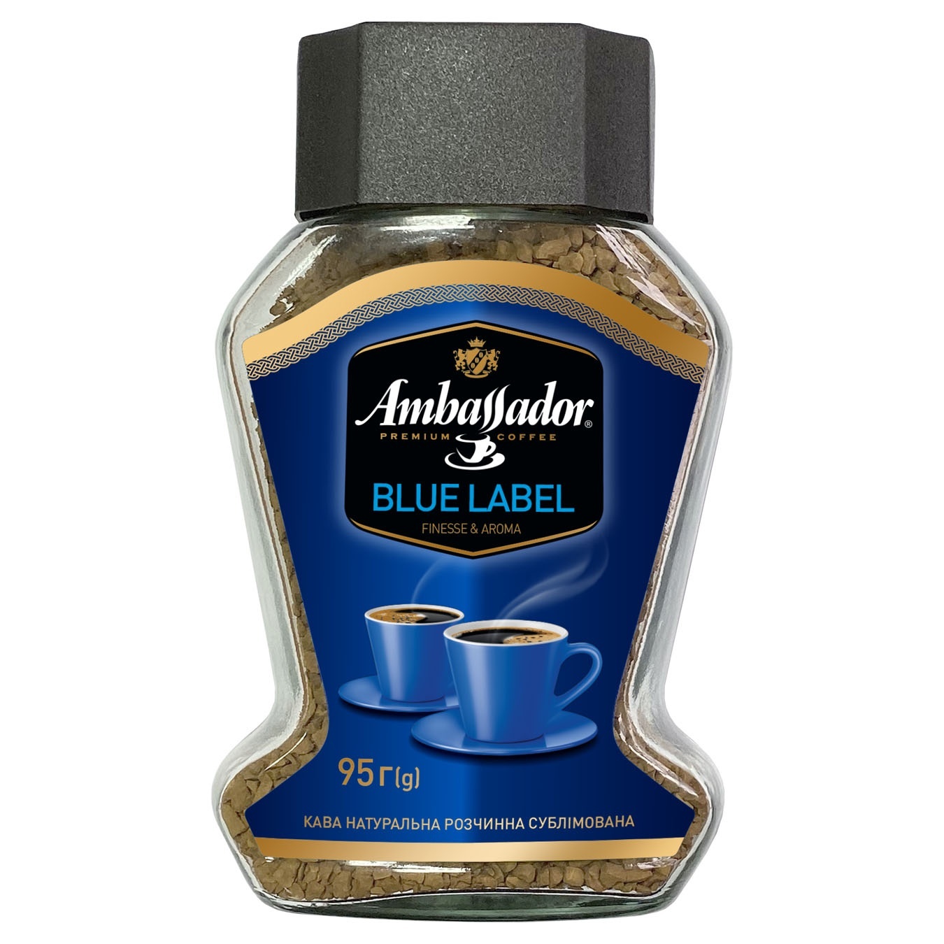 

Кофе Ambassador Blue Label растворимый 95г
