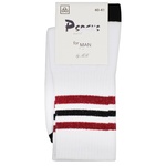 PSocks Comfort Men's Socks s.40-41 Large Stripes White