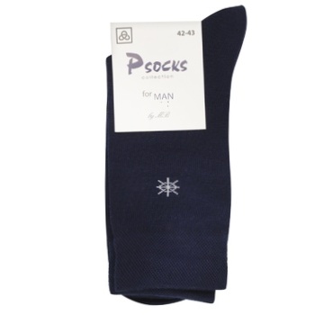 PSocks Comfort Men's Socks s.42-43 Blue - buy, prices for Tavria V - photo 1