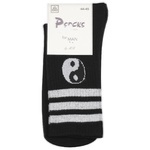 Носки мужские PSocks Комфорт р.44-45 инь-янь черный