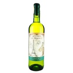 Lettres de France Blanc Sec White Dry Wine 11.5% 0.75l