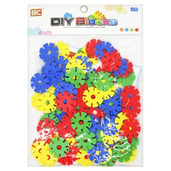 UT Multicolored Shapes Building Set Toy