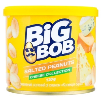 Big Bob salted peanuts cheese flavor