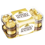 Конфеты вафельные Ferrero Rocher хрустящие 200г