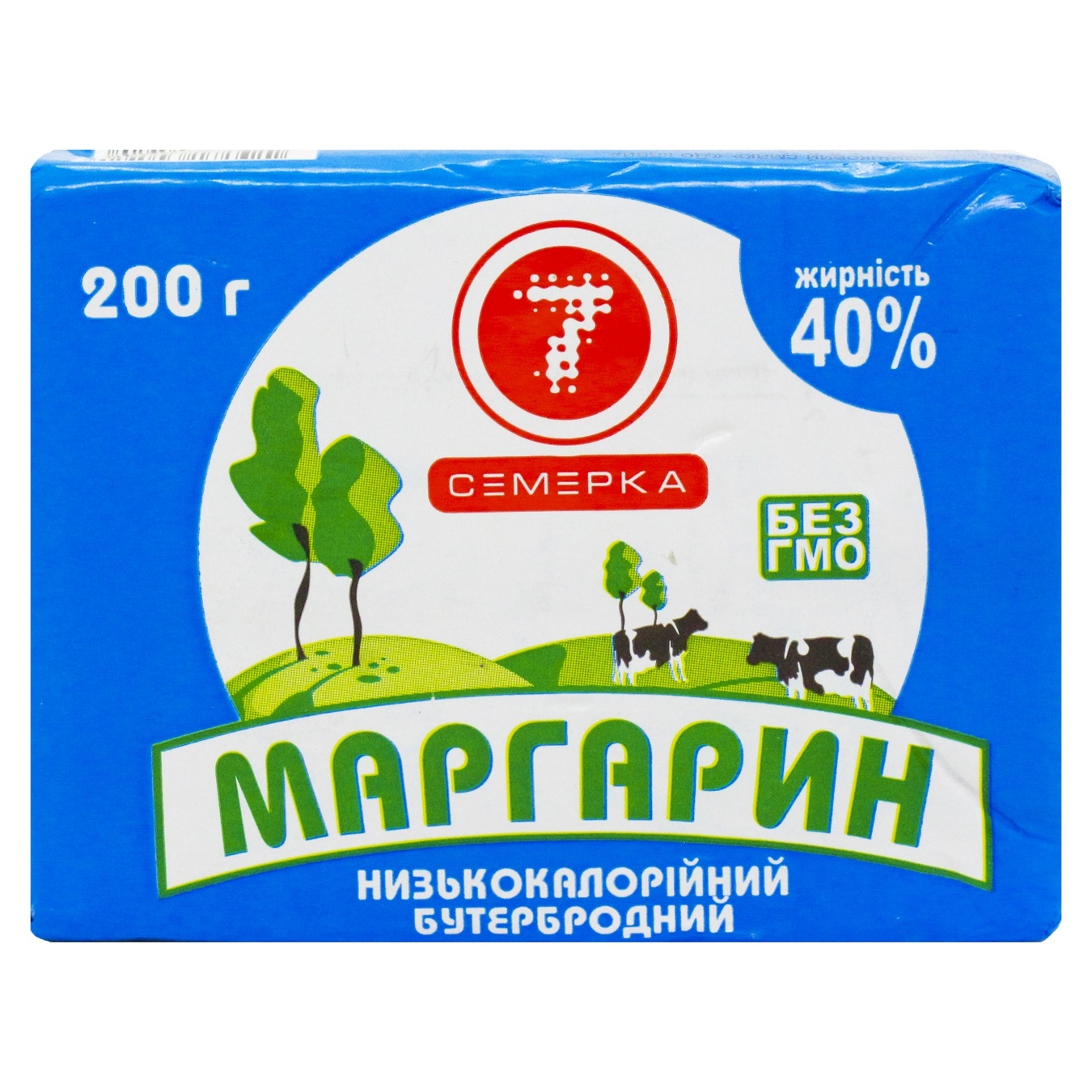 

Маргарин Семерка 40% 200г