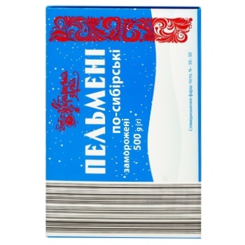Пельмени Українська Зірка по-сибирские 500г - купить, цены на Таврия В - фото 2