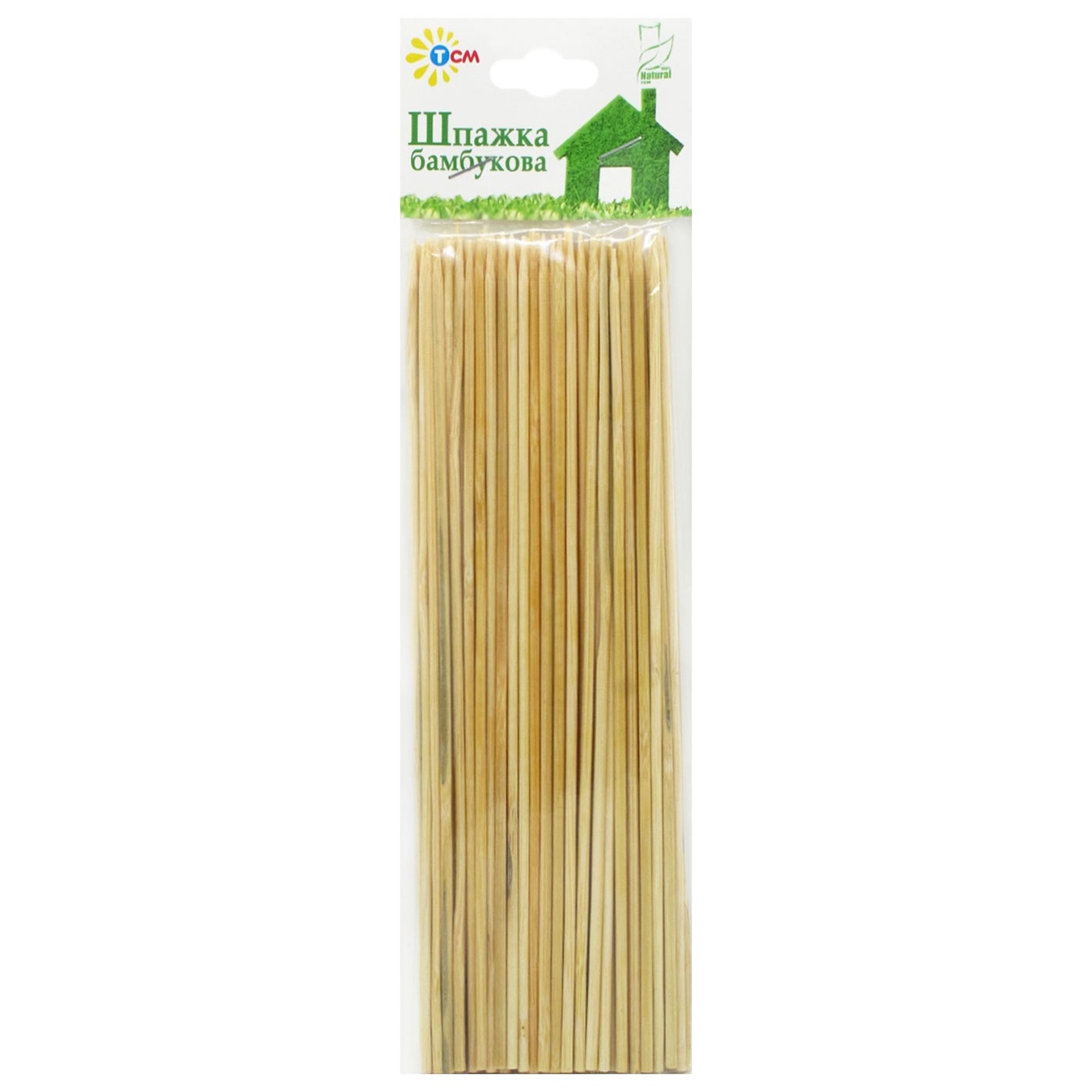

Шпажка ТСМ Natural деревянная для шашлика 20cм 100шт