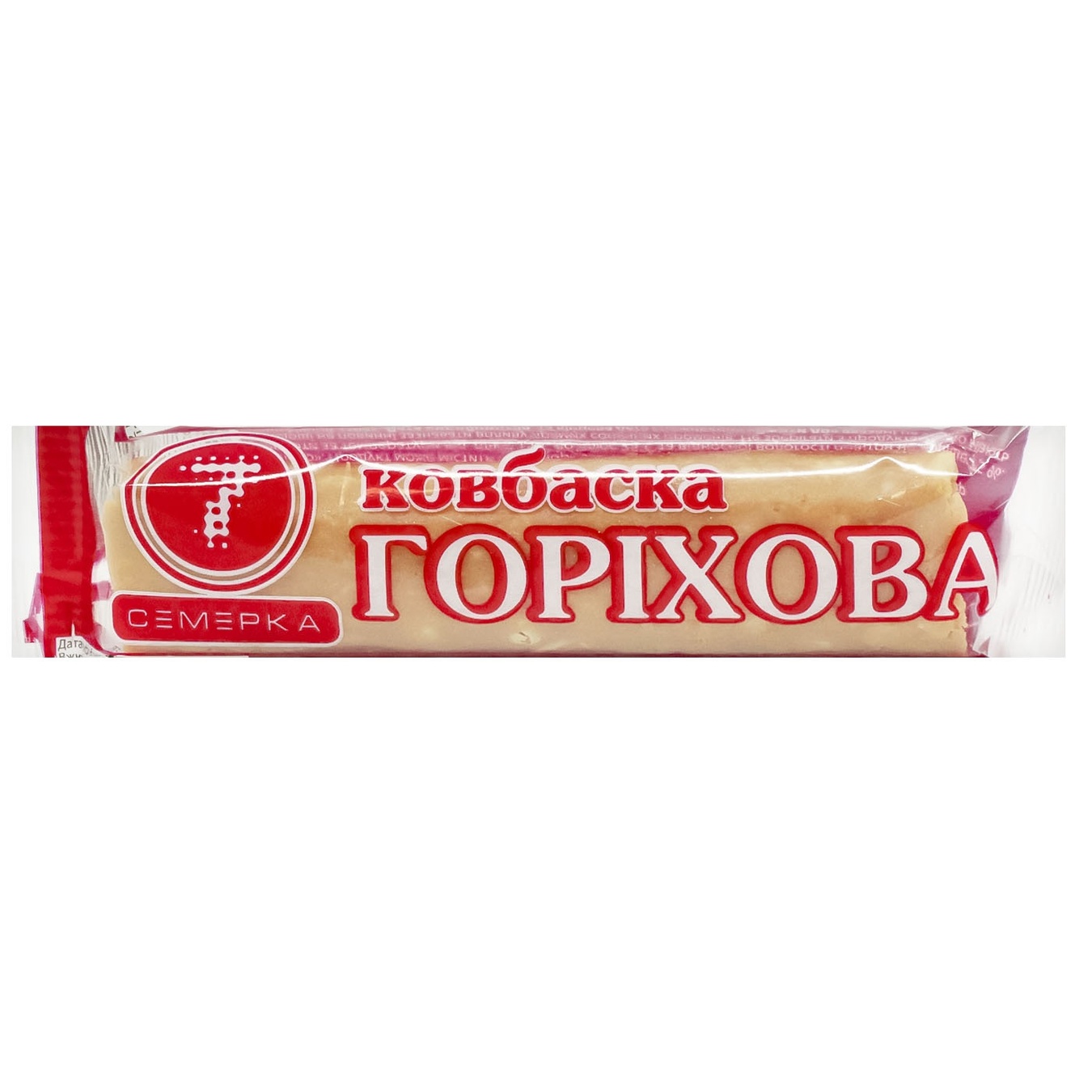 

Колбаска Семерка ореховая со вкусом сливок 100г