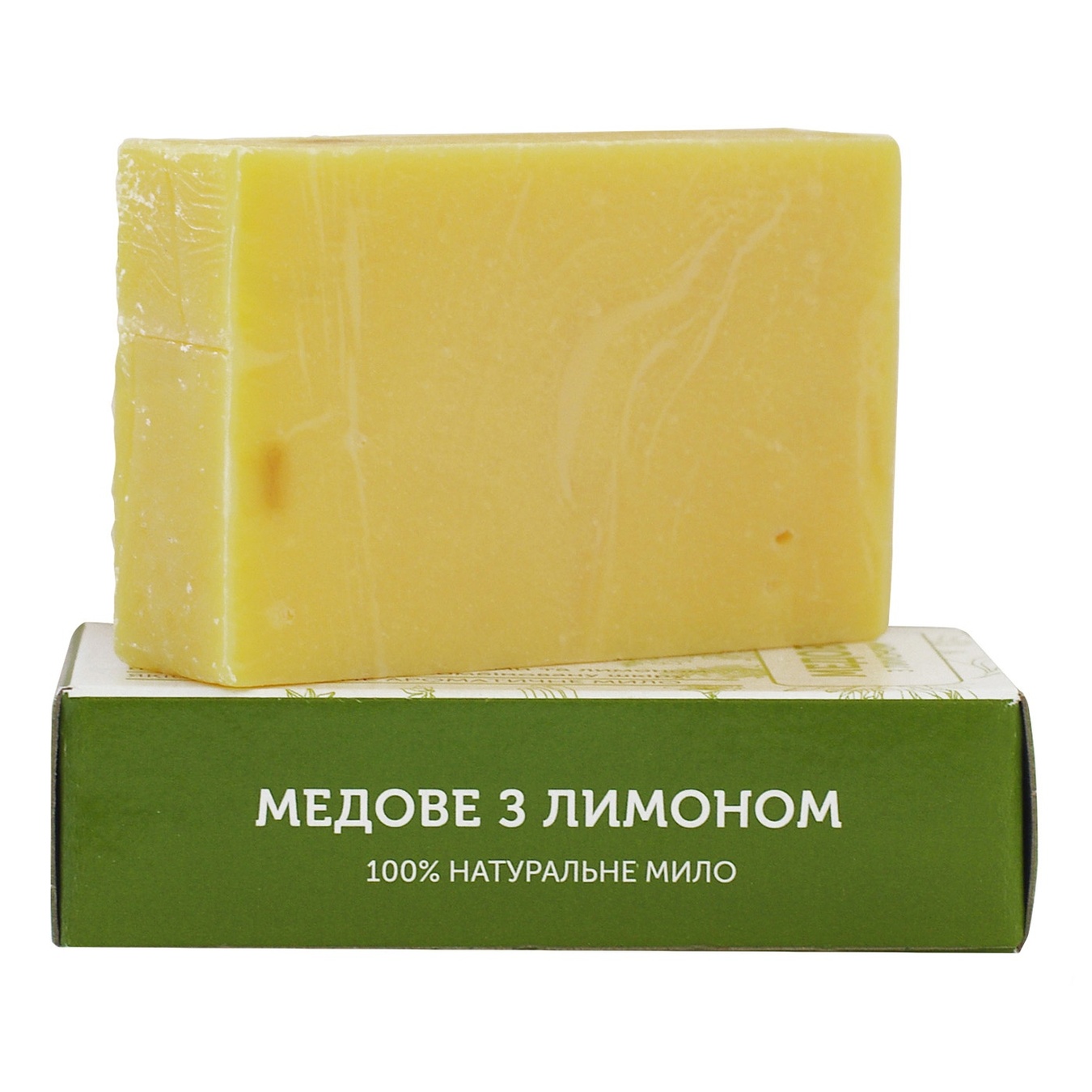 

Мыло ЯКА Медовое с лимоном натуральное ручной работы 75г