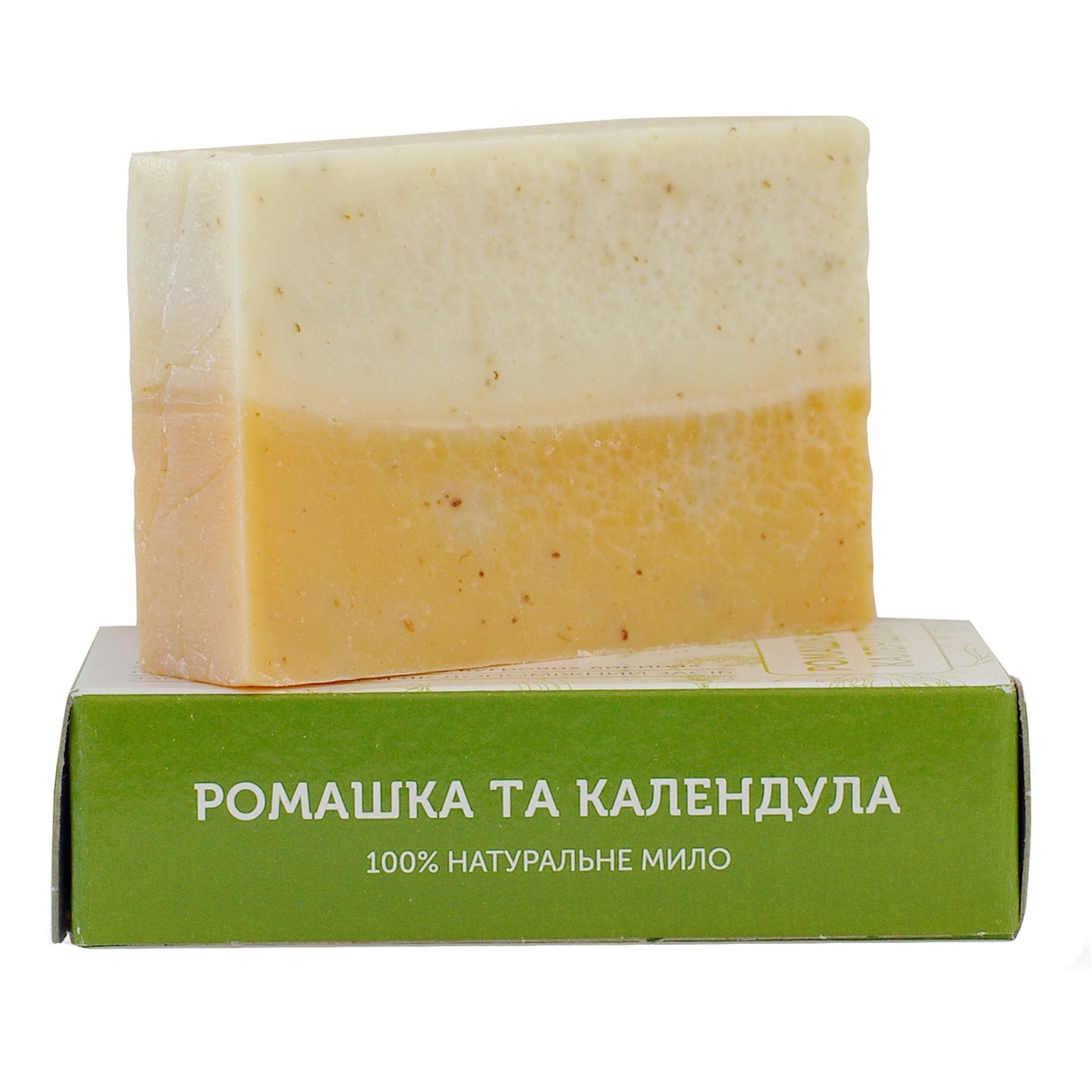 

Мыло ЯКА Ромашка и календула натуральное ручной работы 75г