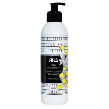 YAKA Citrus Bergamot Shower Gel 300ml - buy, prices for NOVUS - photo 1