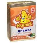 Сир плавлений Вершок Дружба 40% 70г