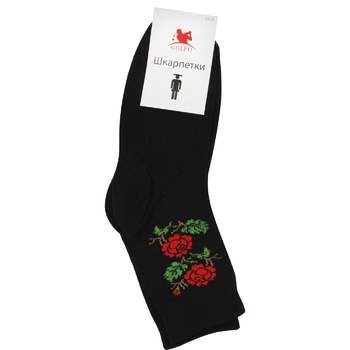 Golfo Comfort Women's Socks s.23-25 Rose Black - buy, prices for Tavria V - photo 1