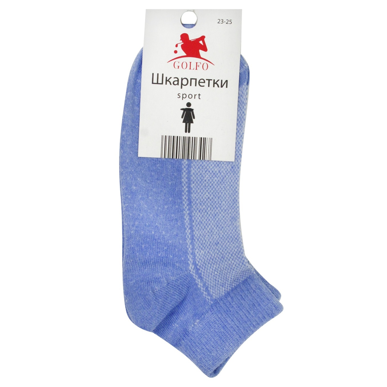 

Носки женские Golfo Sport лето р.23-25 голубой