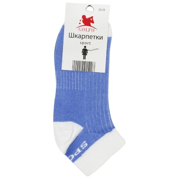 Golfo Sport Demi Women's Socks s.23-25 Blue - buy, prices for - photo 1