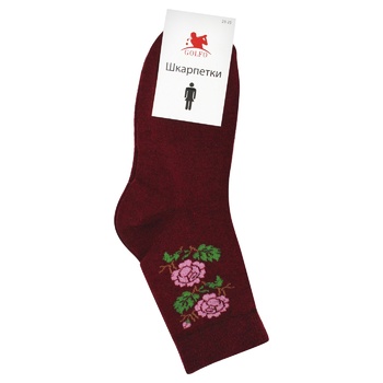 Golfo Comfort Women's Socks s.23-25 Rose Vinous - buy, prices for - photo 1