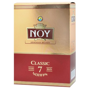 Noj Classic Cognac 40% 0.7l 7y.o. - buy, prices for Vostorg - photo 2