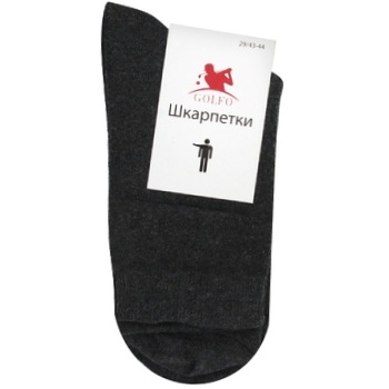 Golfo Comfort Men's Socks s.29 Anthracite - buy, prices for - photo 1