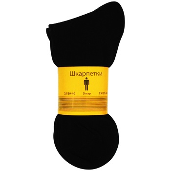 Golfo Classic Men's Socks 5pcs s.25 - buy, prices for - photo 1