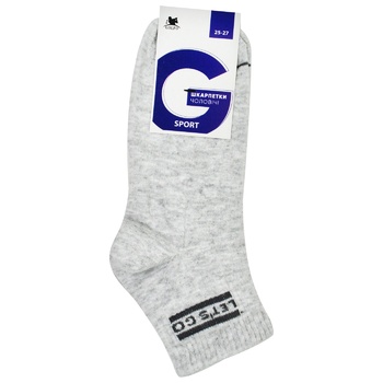 Golfo Sport Men's Socks s.25-27 Grey - buy, prices for Tavria V - photo 1