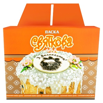 Rumyanеts Sviatkova Easter cake 500g - buy, prices for Auchan - photo 1