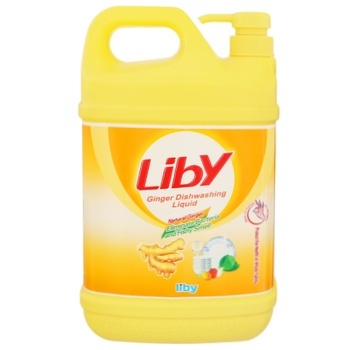 Liby Ginger Dishwashing Liquid 1.9l - buy, prices for COSMOS - photo 1