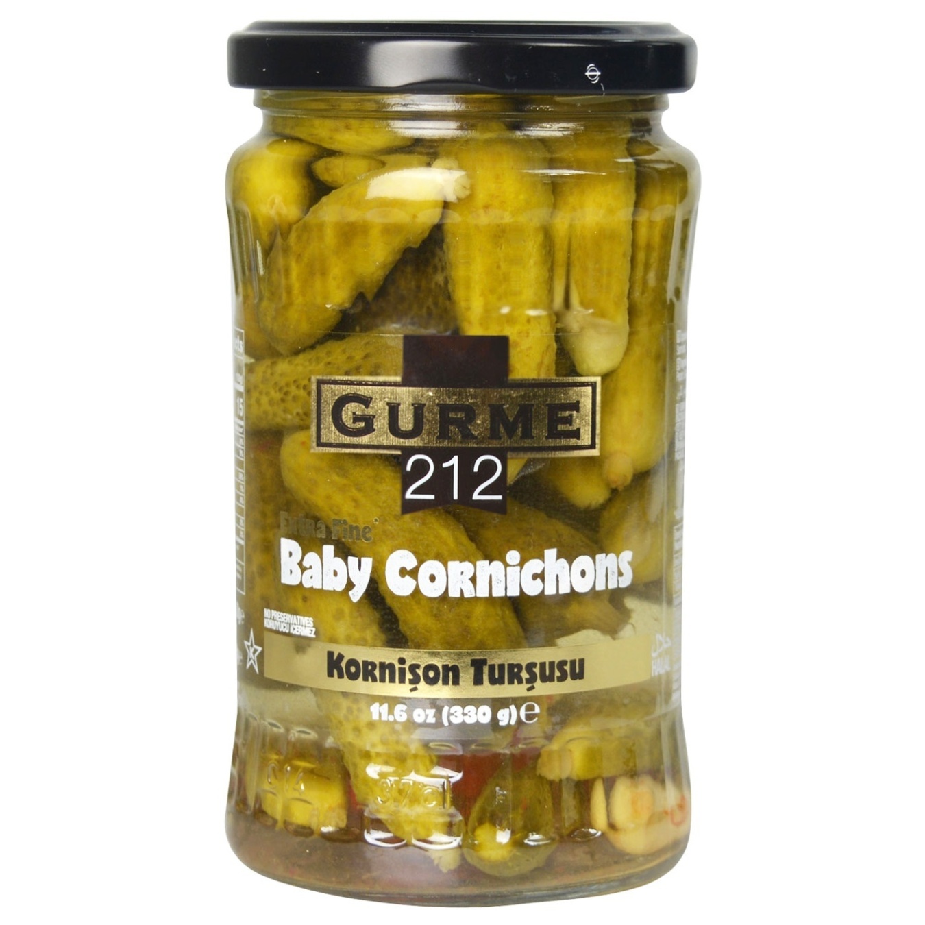 

Корнишоны Gurme 212 маринованные 370г
