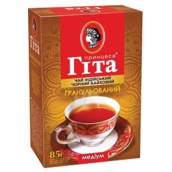 Princess Gita Pekoe Granulated Black Tea 85g - buy, prices for ULTRAMARKET - photo 2