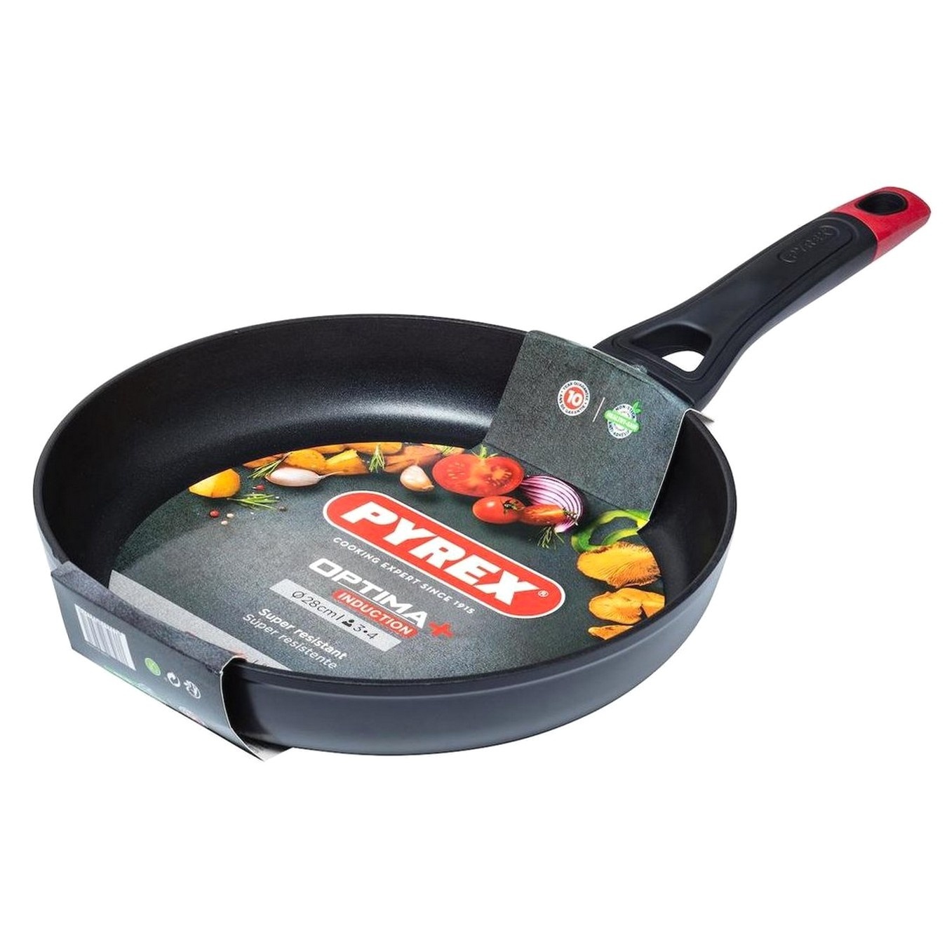 

Сковорода Pyrex Optima+ индукционная без крышки 28см