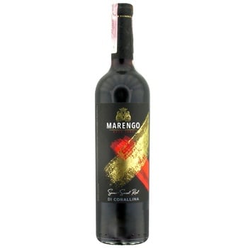 Marengo di Corallina Red Semisweet Wine 10-13.5% 0.75l - buy, prices for Za Raz - photo 1