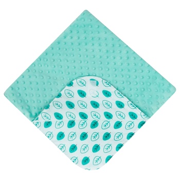 Twins Minky Summer Mint Plaid Envelope 75х75cm - buy, prices for Vostorg - photo 1