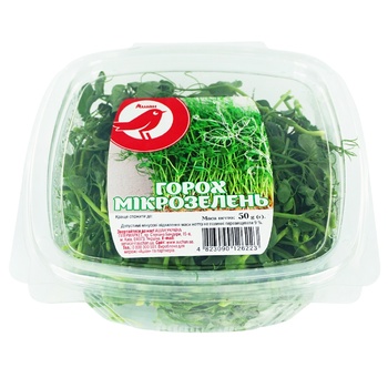 Auchan Peas Microgreens 50g - buy, prices for Auchan - photo 1