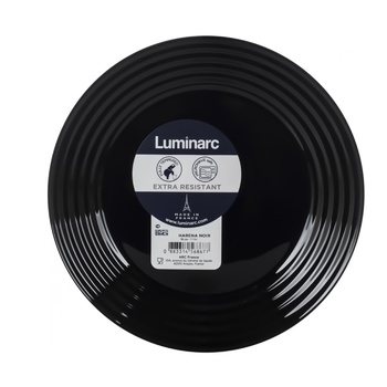 Тарелка десертная Luminarc Harena Black 19см - купить, цены на Восторг - фото 1