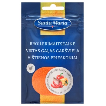 Santa Maria Seasoning for Chicken 30g - buy, prices for ULTRAMARKET - photo 1