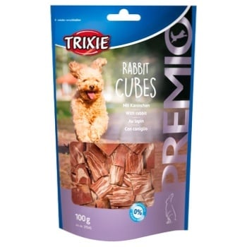 Trixie Premio Rabbit Cubes Dog Snack with Rabbit 100g