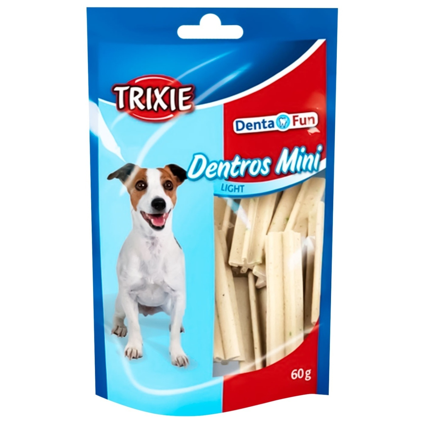 

Лакомство Trixie Denta Fun натуральная кожа для чистки зубов 60г