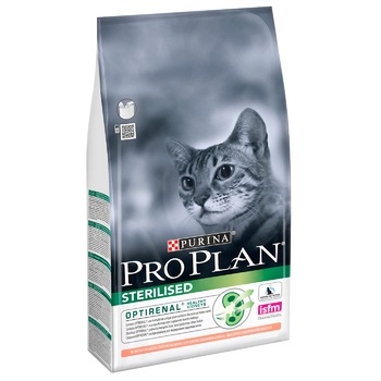 Корм Purina Pro Plan с лососем для стерилизованных кошек 1.5кг - купить, цены на Восторг - фото 1