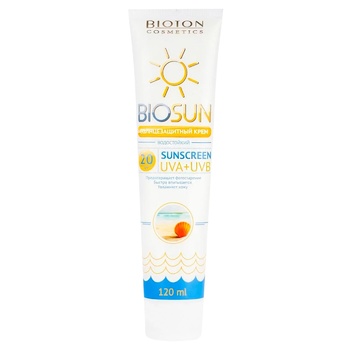 Cream Bio sun sun protection 120ml Belarus - buy, prices for Vostorg - photo 1