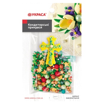 Ukrasa Ornaments Set Cross with Topping - buy, prices for Auchan - photo 4