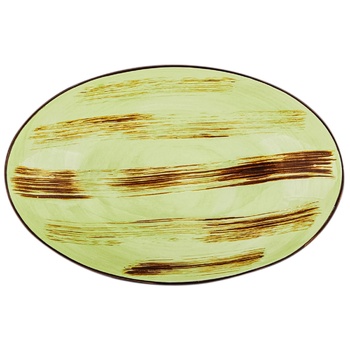 Wilmax Scratch Pistachio Oval Deep Dish 30х19.5х7cm - buy, prices for - photo 1