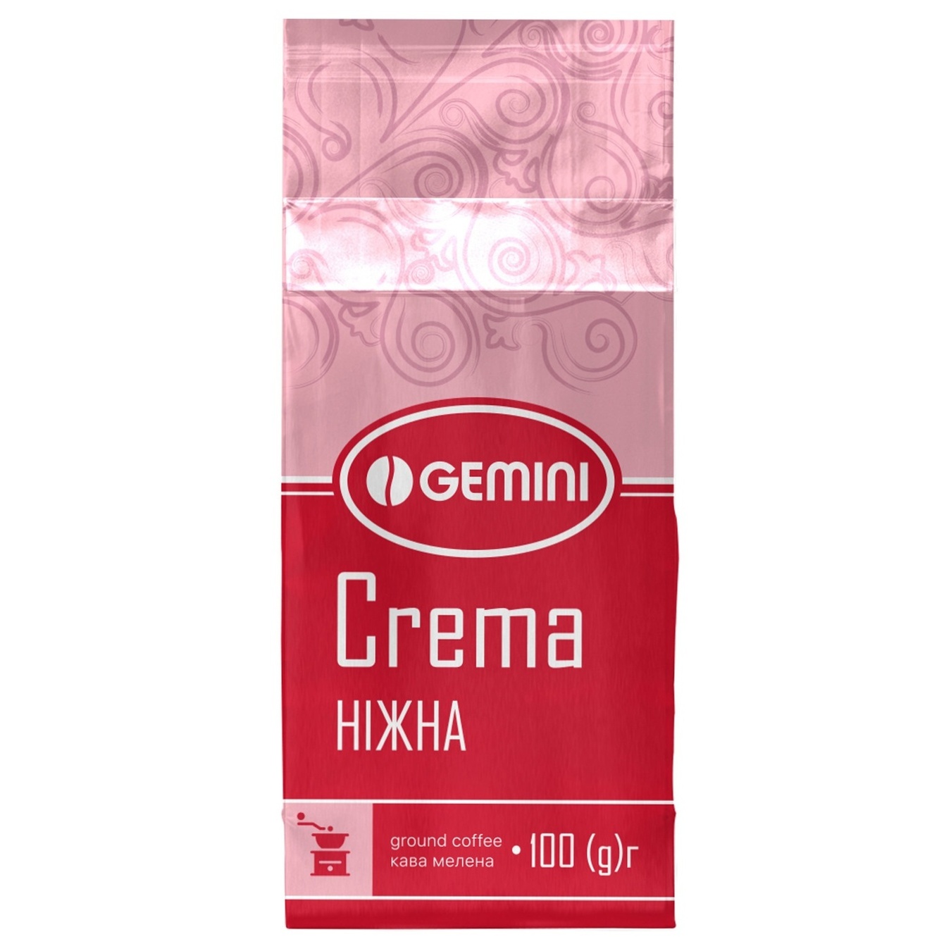 

Кофе Gemini Crema натуральный свежеобжаренный молотый 100г